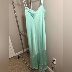 Elegant Mint Green Women's Dress